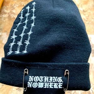 Nothing,Nowhere beanie purchased from merch store. Only worn once. Super rare